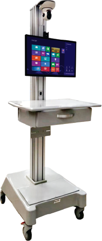 CARRINHO TELEMEDICINA TELECART TM